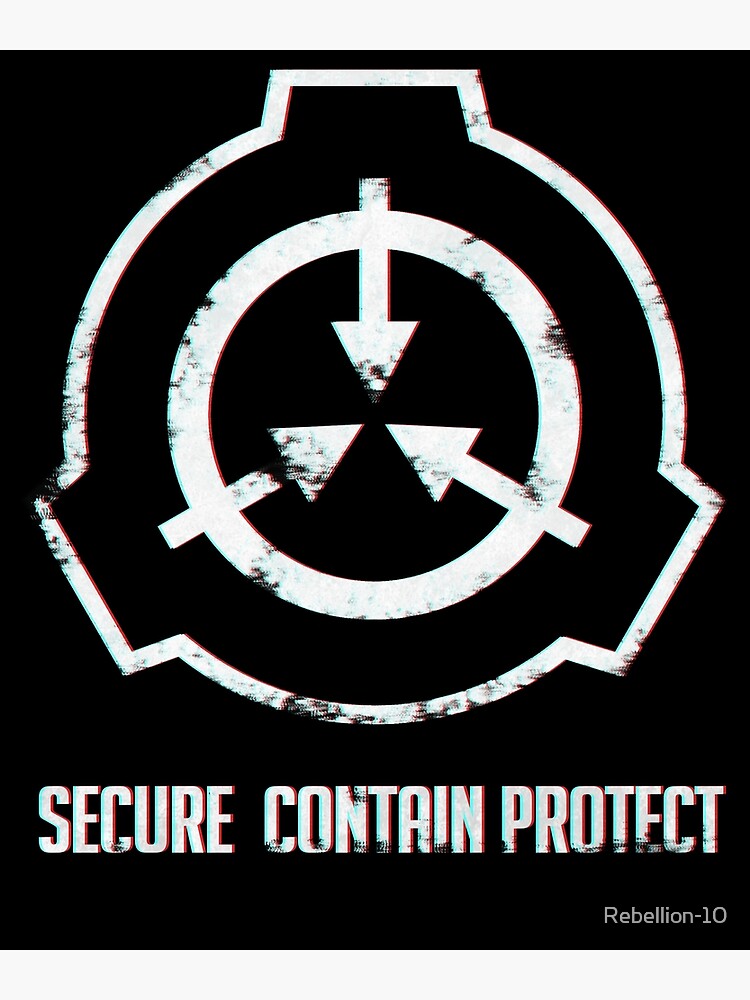 SCP Foundation Secure Contain Protect Art Board Print for Sale by  RRiDesigns