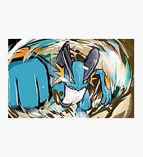 Swampert | Schlammiges Wasser Fotodruck