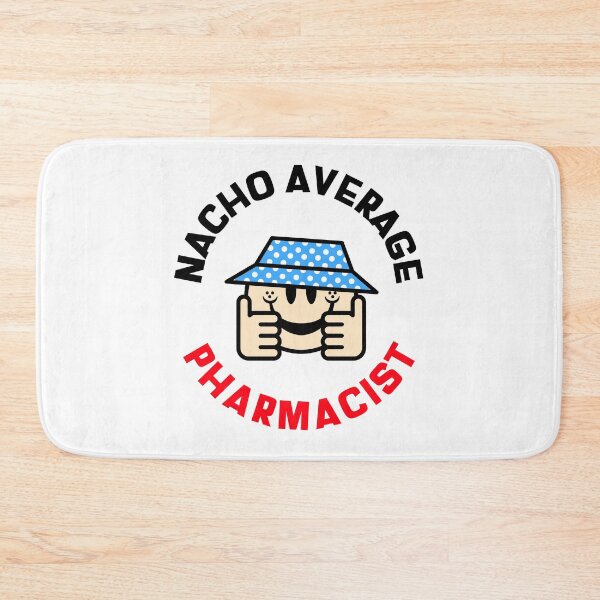 Artikelvorschau, Nacho Durchschnittlicher Apotheker Lustiges Apotheken-T-Shirt/Aufkleber entworfen und verkauft von BestCoolStuff.