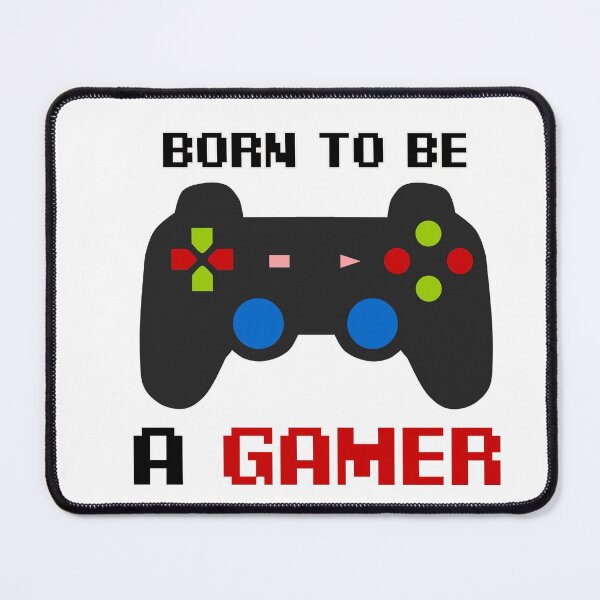 Item preview, Funny Born To Be a Gamer Saying designed and sold by HasCreations.