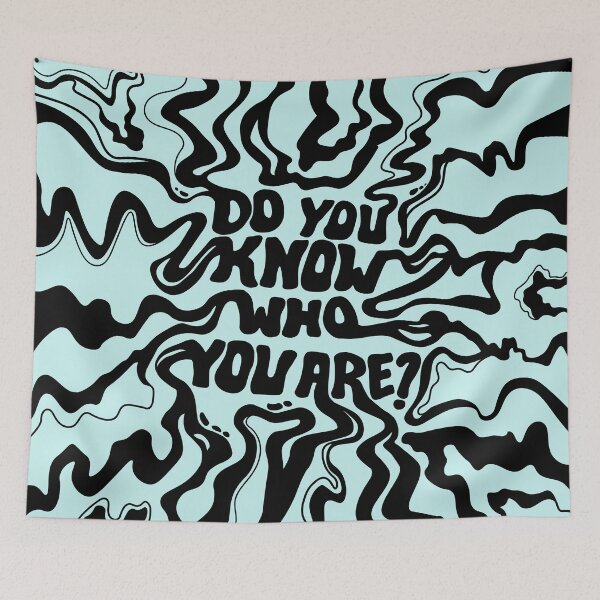 Item preview, Do You Know Who You Are - Black & Mint designed and sold by thatistt.