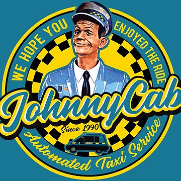 Artwork thumbnail, JohnnyCab Automated Taxi Service by Alema Art