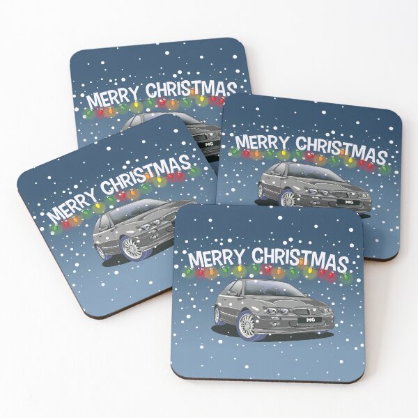 Item preview, Grey MG ZR Car Christmas Greeting Card designed and sold by Webazoot Industries - Car Art.
