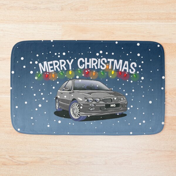 Item preview, Grey MG ZR Car Christmas Greeting Card designed and sold by Webazoot Industries - Car Art.