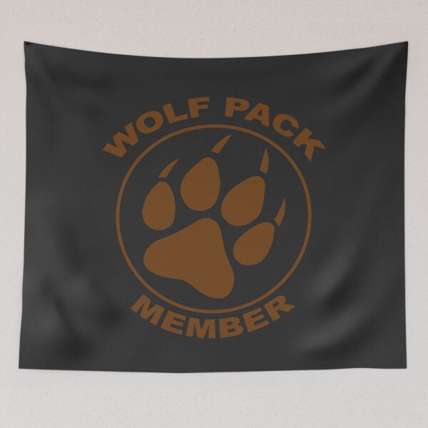 Item preview, Wolf Pack Member - brown designed and sold by PlanetaryArtist.