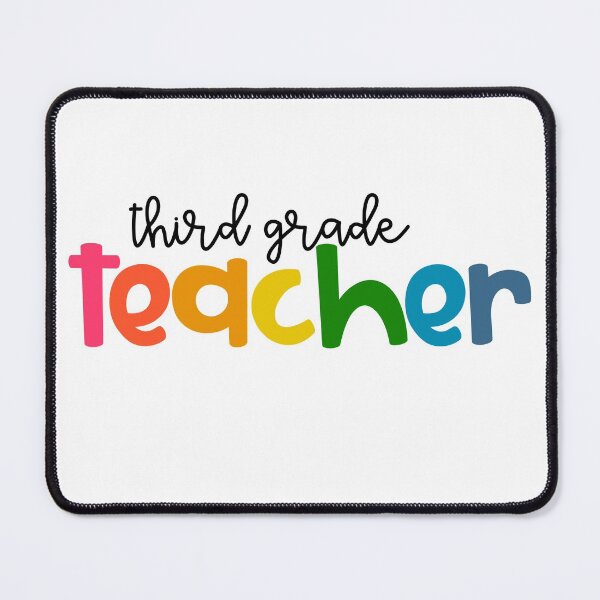 Item preview, Third Grade Teacher Rainbow Design designed and sold by samanthalucha.