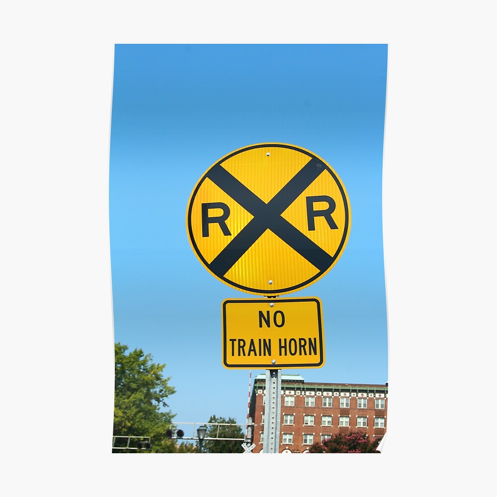 No Train Horn Sign ubicaciondepersonas.cdmx.gob.mx