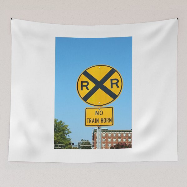 Item preview, No Train Horn Sign designed and sold by Cynthia48.