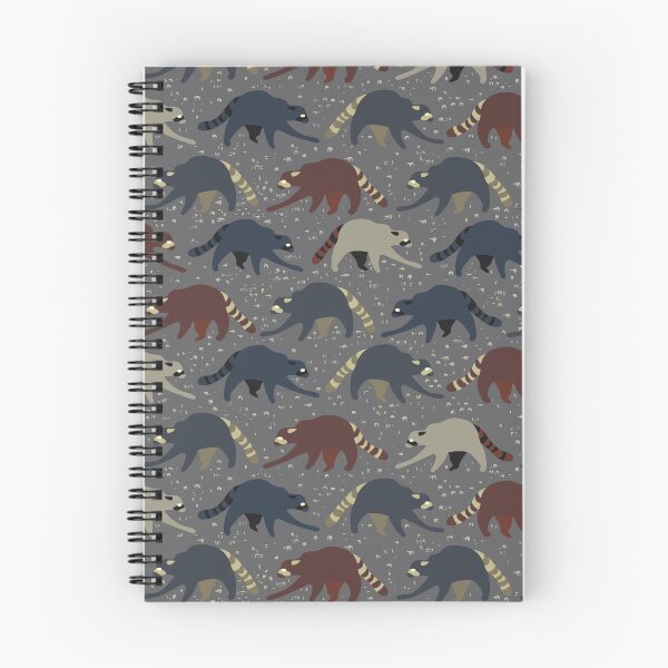 Item preview, Nocturnal Raccoons Heading into the night.See others in my shop! designed and sold by cleolovescolor.