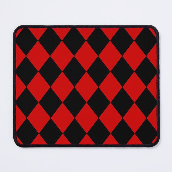 Item preview, Red and Black Harlequin Pattern designed and sold by TMBTM.
