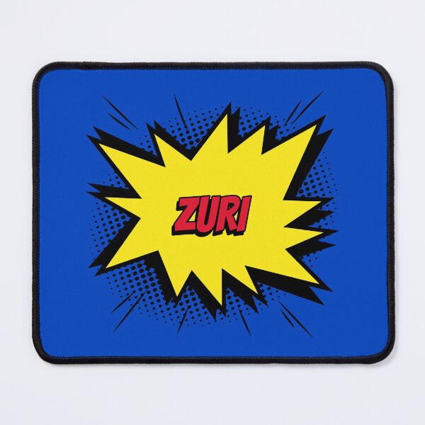 Item preview, Zuri name id tag comic custom personalized kapow style artwork designed and sold by CreatedbyJR.