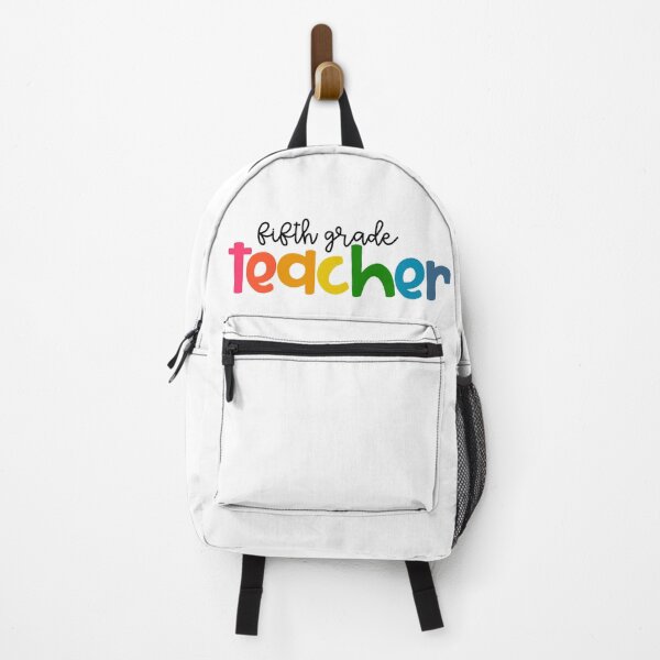 Item preview, Fifth Grade Teacher Rainbow Design designed and sold by samanthalucha.