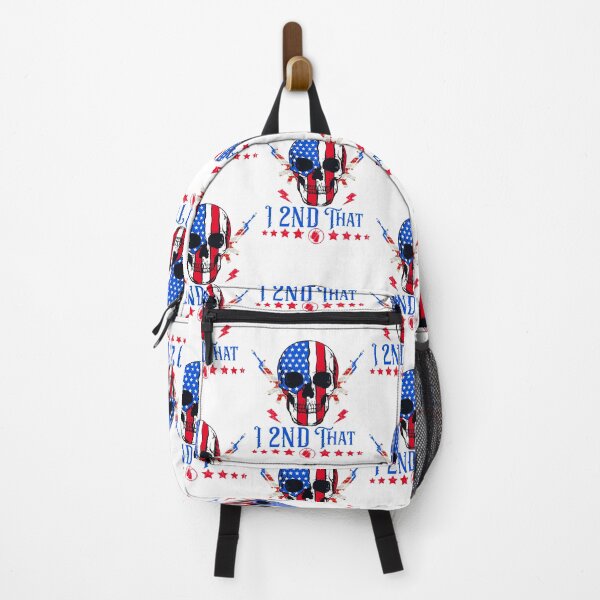 Item preview, I 2nd that American flag skull- 2nd amendment  designed and sold by Designs Of all kinds.