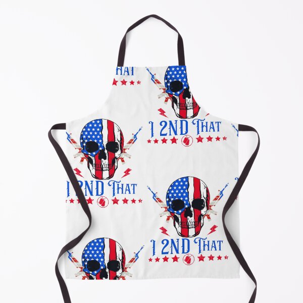 Item preview, I 2nd that American flag skull- 2nd amendment  designed and sold by Designs Of all kinds.