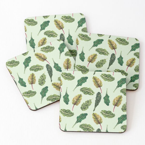 Item preview, Go Green - Leafy greens pattern designed and sold by AmandaDilworth.