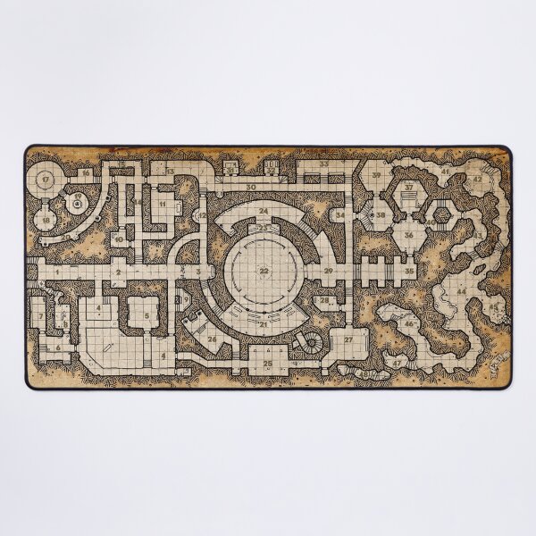 Vault of the Shadow Lich Desk Mat