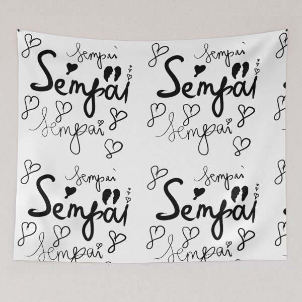 Item preview, Sempai typography designed and sold by mikistarlight.