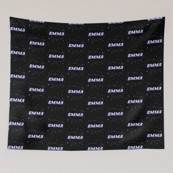 Item preview, Emma is my name purple lilac custom personalized design designed and sold by CreatedbyJR.