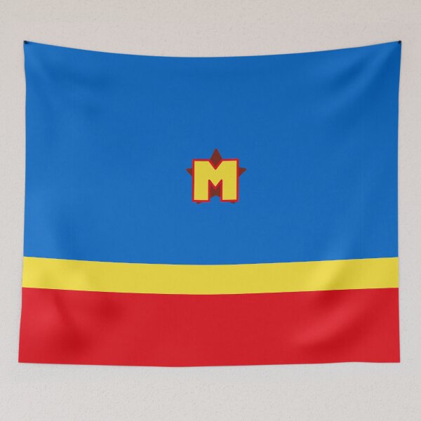 Item preview, Superhero "M" designed and sold by hatgirldesign.