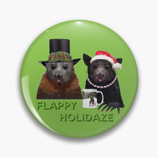 Item preview, Batzilla - Flappy Holidaze  designed and sold by batzilla.