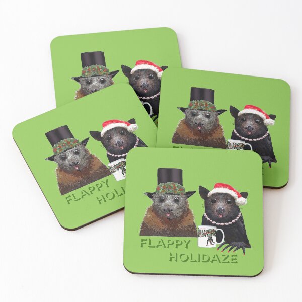 Item preview, Batzilla - Flappy Holidaze  designed and sold by batzilla.