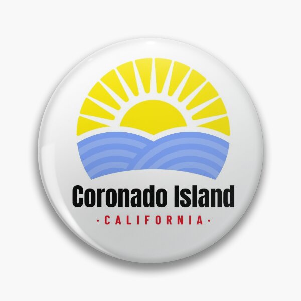 Item preview, CORONADO ISLAND CALIFORNIA SUNSET BEACH T-SHIRT /STICKER designed and sold by BestCoolStuff.