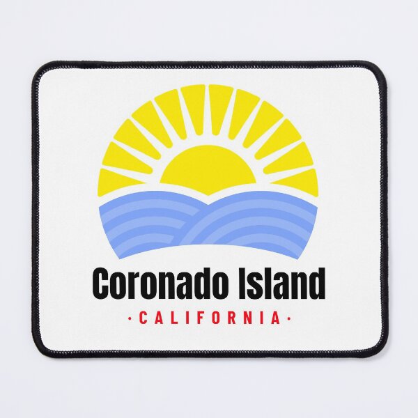 Item preview, CORONADO ISLAND CALIFORNIA SUNSET BEACH T-SHIRT /STICKER designed and sold by BestCoolStuff.