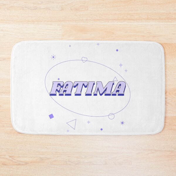 Item preview, Fatima is my name purple lilac custom personalized design designed and sold by CreatedbyJR.