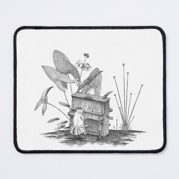 Item preview, Frog plays piano surrounded by tadpoles designed and sold by Vincent Briggs.