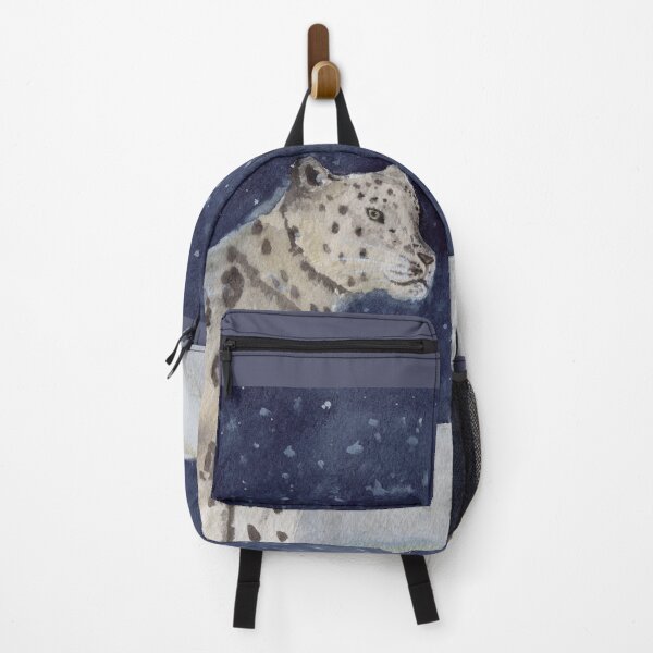 Item preview, Snow Leopard Watercolor Illustration designed and sold by Sandra Connelly.