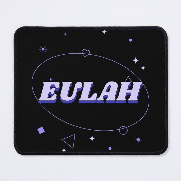 Item preview, Eulah is my name purple lilac custom personalized design designed and sold by CreatedbyJR.