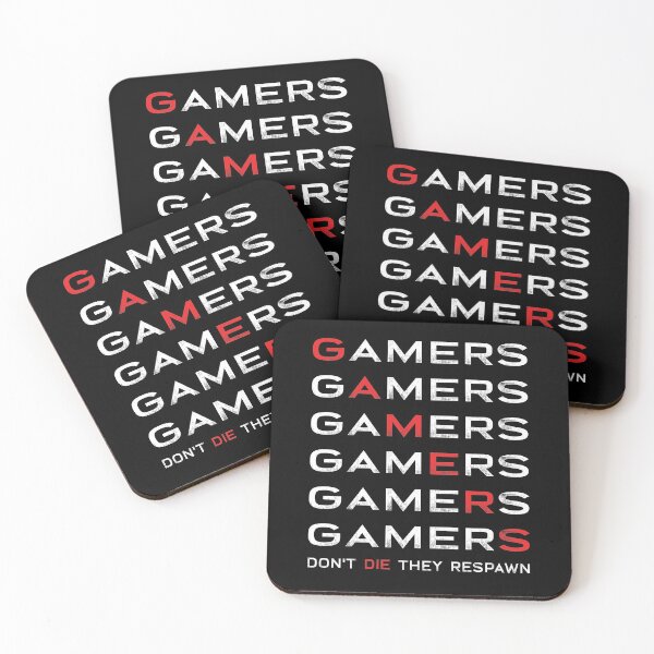 Item preview, Gamers Don't Die They Respawn Funny Cool Gamer Boys Teens designed and sold by HURLEYS.
