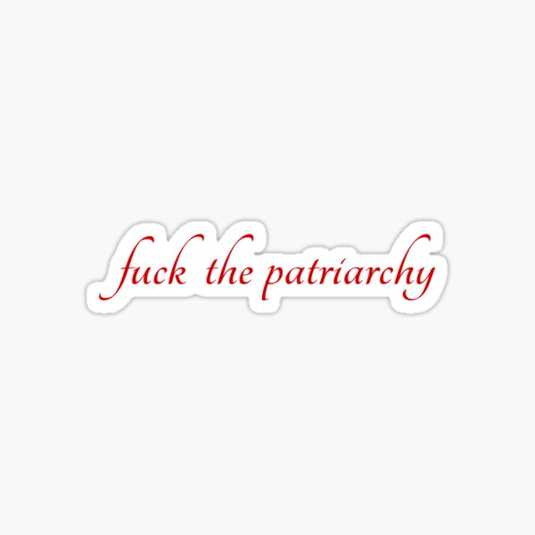 Artikel-Vorschau von Fick das Patriarchat, allzu gut, rot, designt und verkauft von SincerelyKate.
