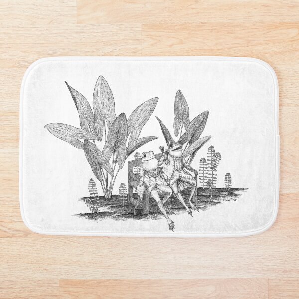Item preview, Frog boyfriends drink wine designed and sold by Vincent Briggs.