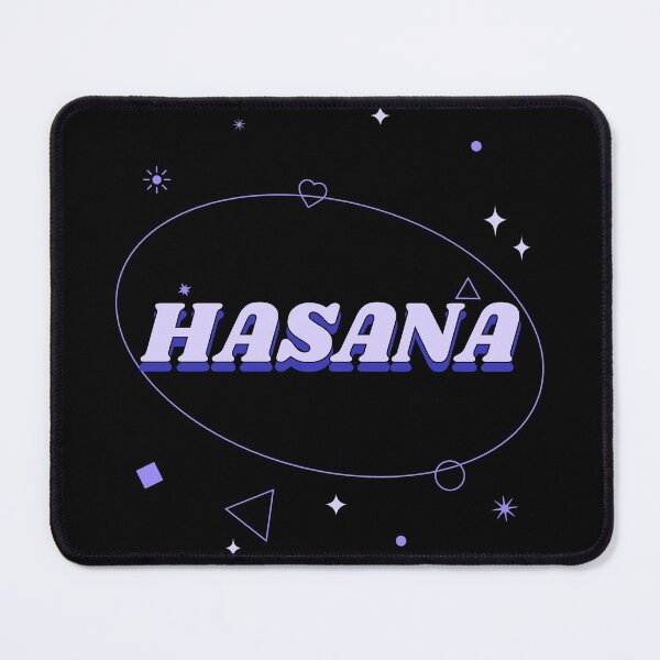 Item preview, Hasana is my name purple lilac custom personalized design designed and sold by CreatedbyJR.