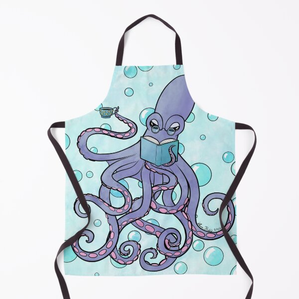 Item preview, Octopus Bibliophile designed and sold by LittleSunShoppe.