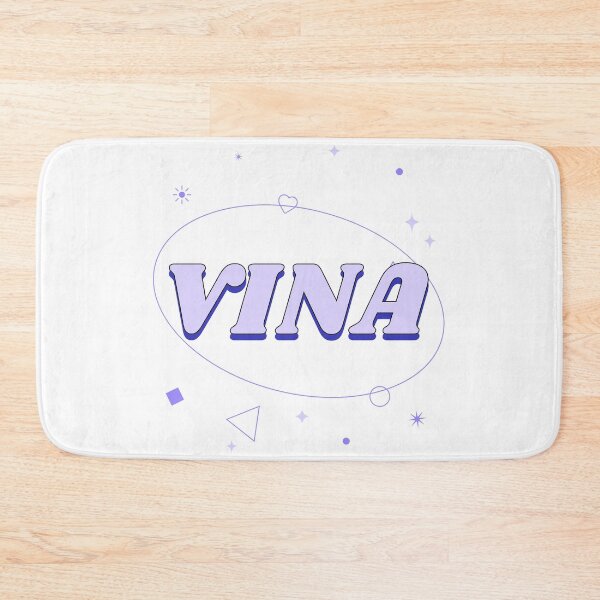Item preview, Vina is my name purple lilac custom personalized design designed and sold by CreatedbyJR.