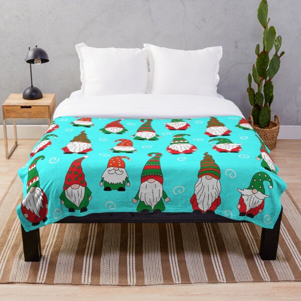 Item preview, Cute Christmas Gnomes seamless pattern Illustration designed and sold by BellaBotique.