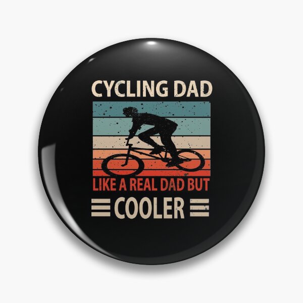 Item preview, Cycling Dad Like A Real Dad But Cooler _Bicycle lovers retro ilustration designed and sold by ANAS    HO.