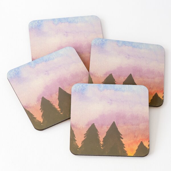 Item preview, Pine Forest Before Dark  designed and sold by etherealwonders.