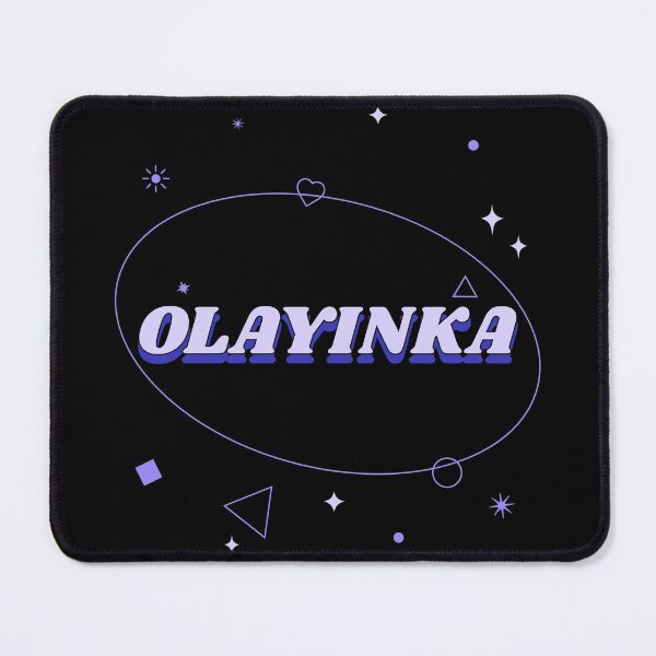 Item preview, Olayinka is my name purple lilac custom personalized design designed and sold by CreatedbyJR.