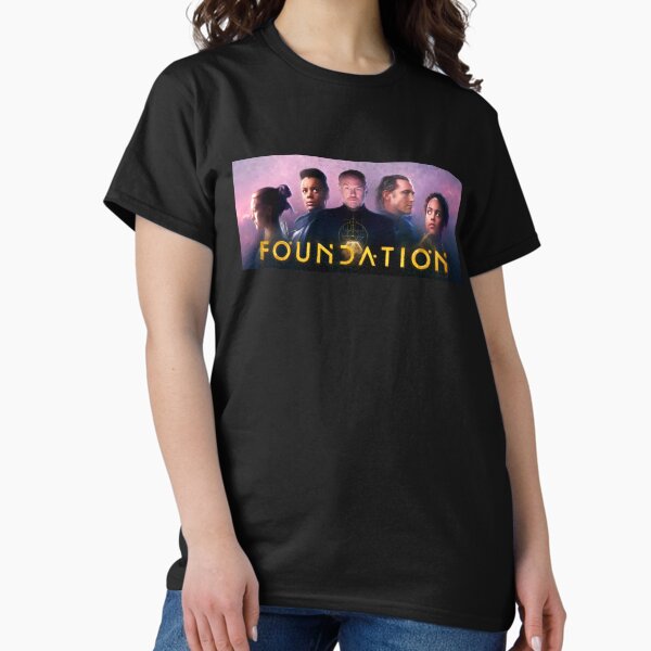[Out of Print] Isaac Asimov / Foundation Womens Relaxed Fit Tee (Black) - [アウト・オブ・プリント] ファウンデーション Tシャツ 616SSBe7o8L.jpg