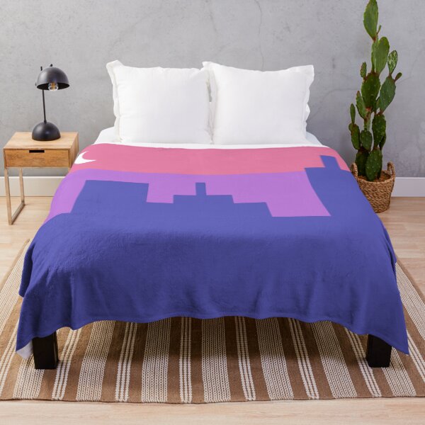 Item preview, Bisexual Pride City Scape designed and sold by izzychar.