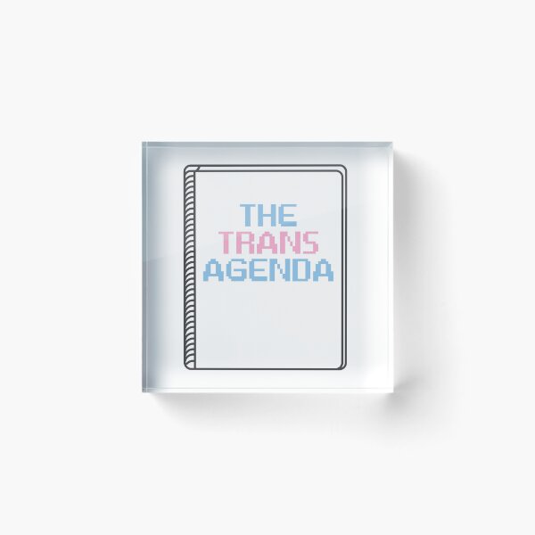 Item preview, The Secret Political Trans Agenda designed and sold by sarminebee.
