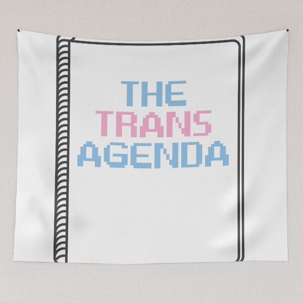 Item preview, The Secret Political Trans Agenda designed and sold by sarminebee.