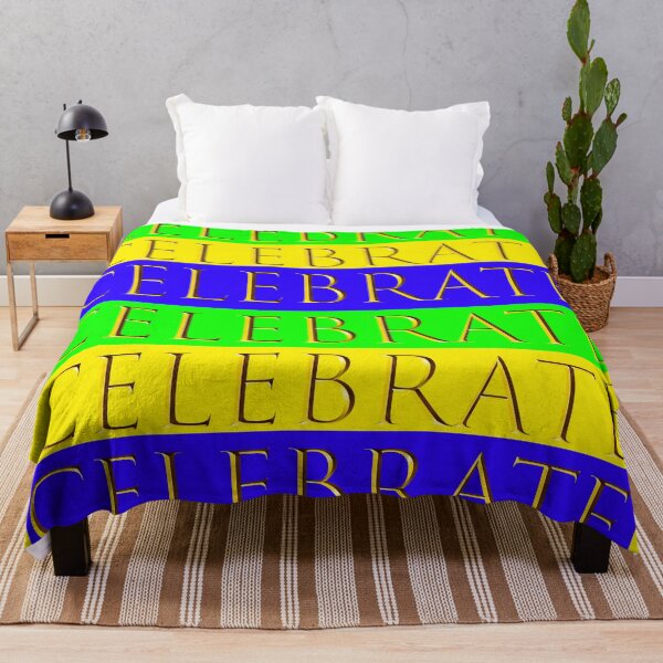 Item preview, Celebrate in Purple Green and Gold designed and sold by Kim H Ritter.