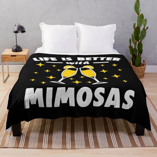 Item preview, Funny Brunch Life Is Better With Mimosas designed and sold by wingstar.
