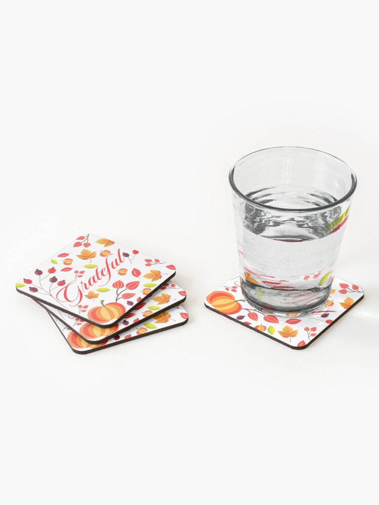 Alternate view of Harvest Season Grateful Coasters Coasters (Set of 4)