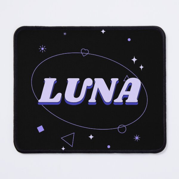 Item preview, Luna is my name purple lilac custom personalized design designed and sold by CreatedbyJR.