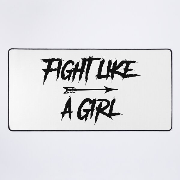 Feasters Fight Like a Girl Emily Desk Mat